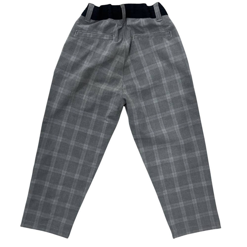 Miniatura: Calça Infantil Social Cinza da Zara - Tam 6