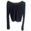 Miniatura: Blusa Manga Longa  Preta da Nati Vozza - Tam P