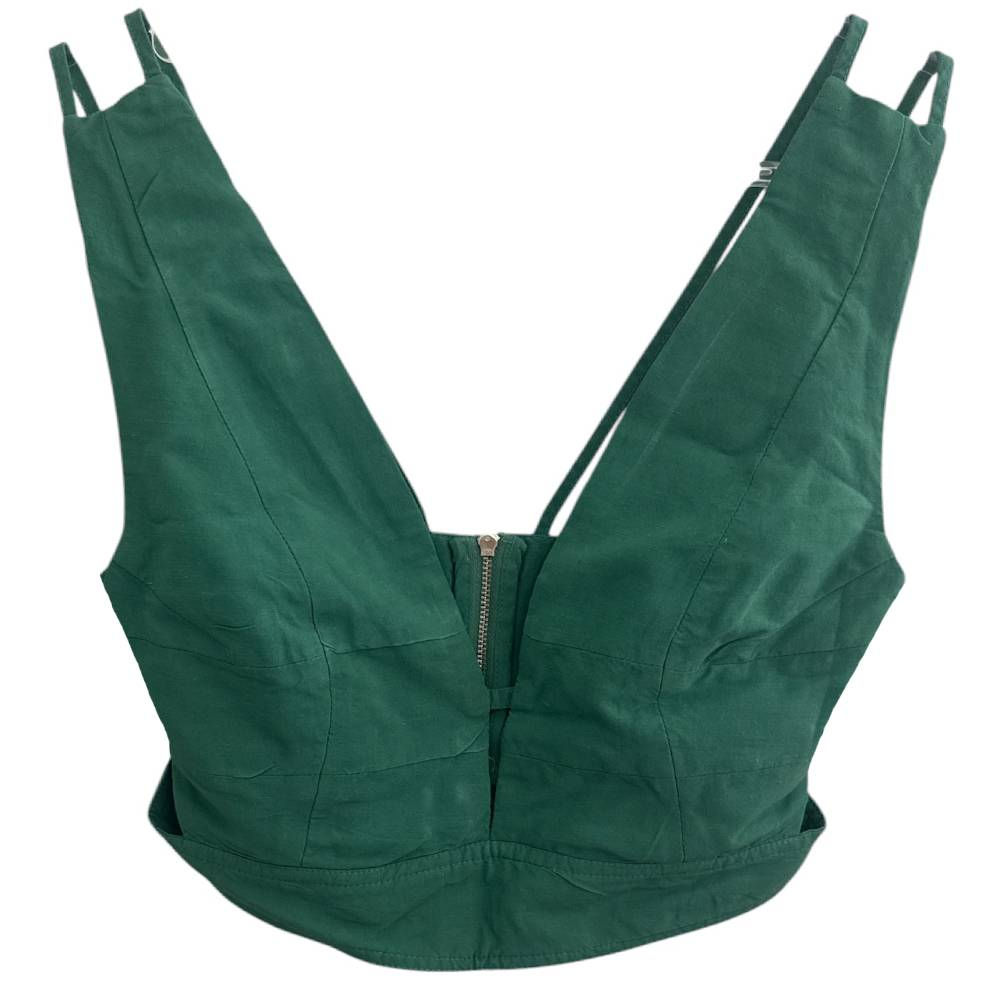 Blusa Top Verde da Teti Gio - Tam P