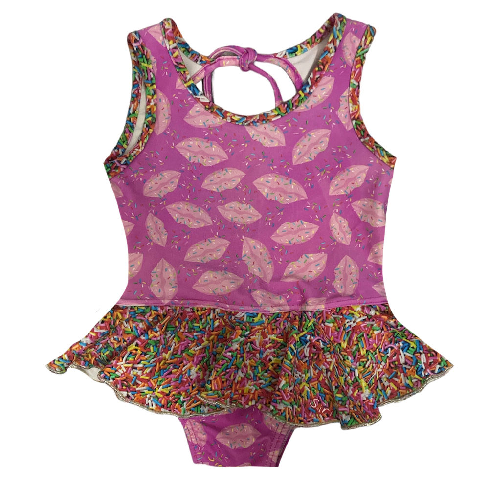 Maiô Infantil Sainha Granulados Lilás da Puket - Tam 1 - 2