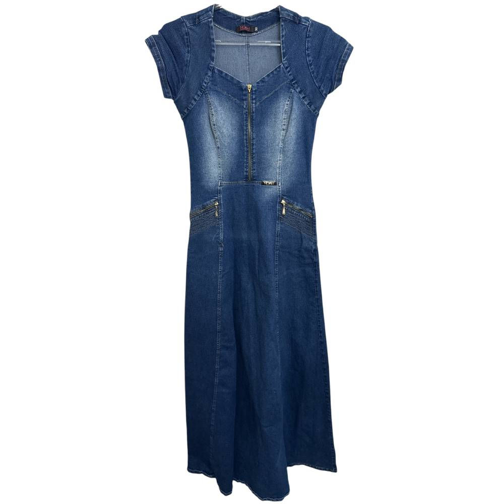 Vestido Longo Jeans da Noah Boutique - Tam 38