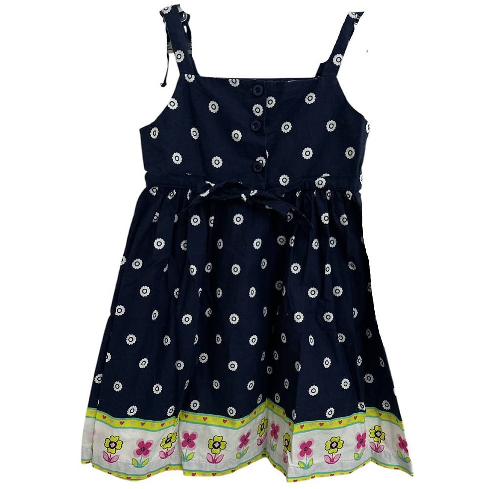 Miniatura: Vestido Infantil Estampado da BlueBer Boulevard - Tam 2