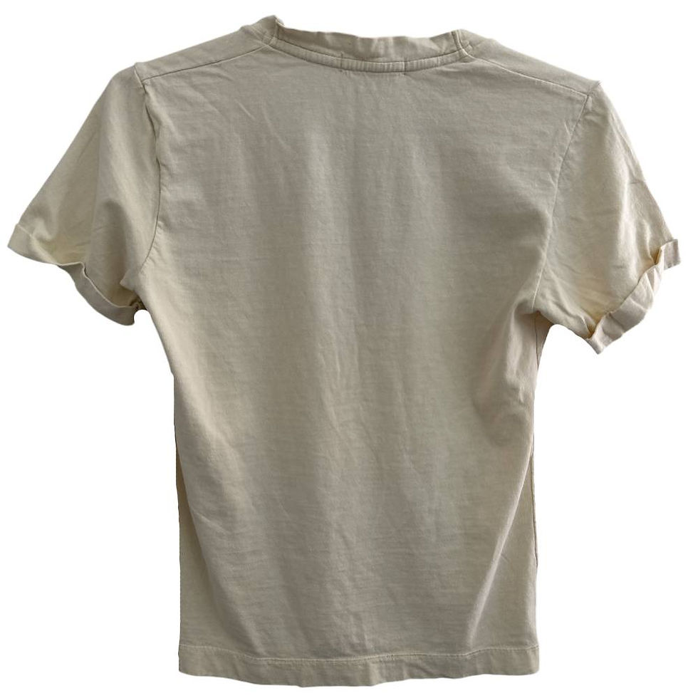 Miniatura: Blusa Decote 'V' Amarela Claro da Nati Vozza - Tam PP