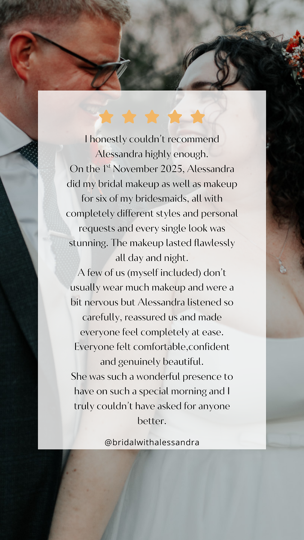 Bridal Reivews (Your Story)