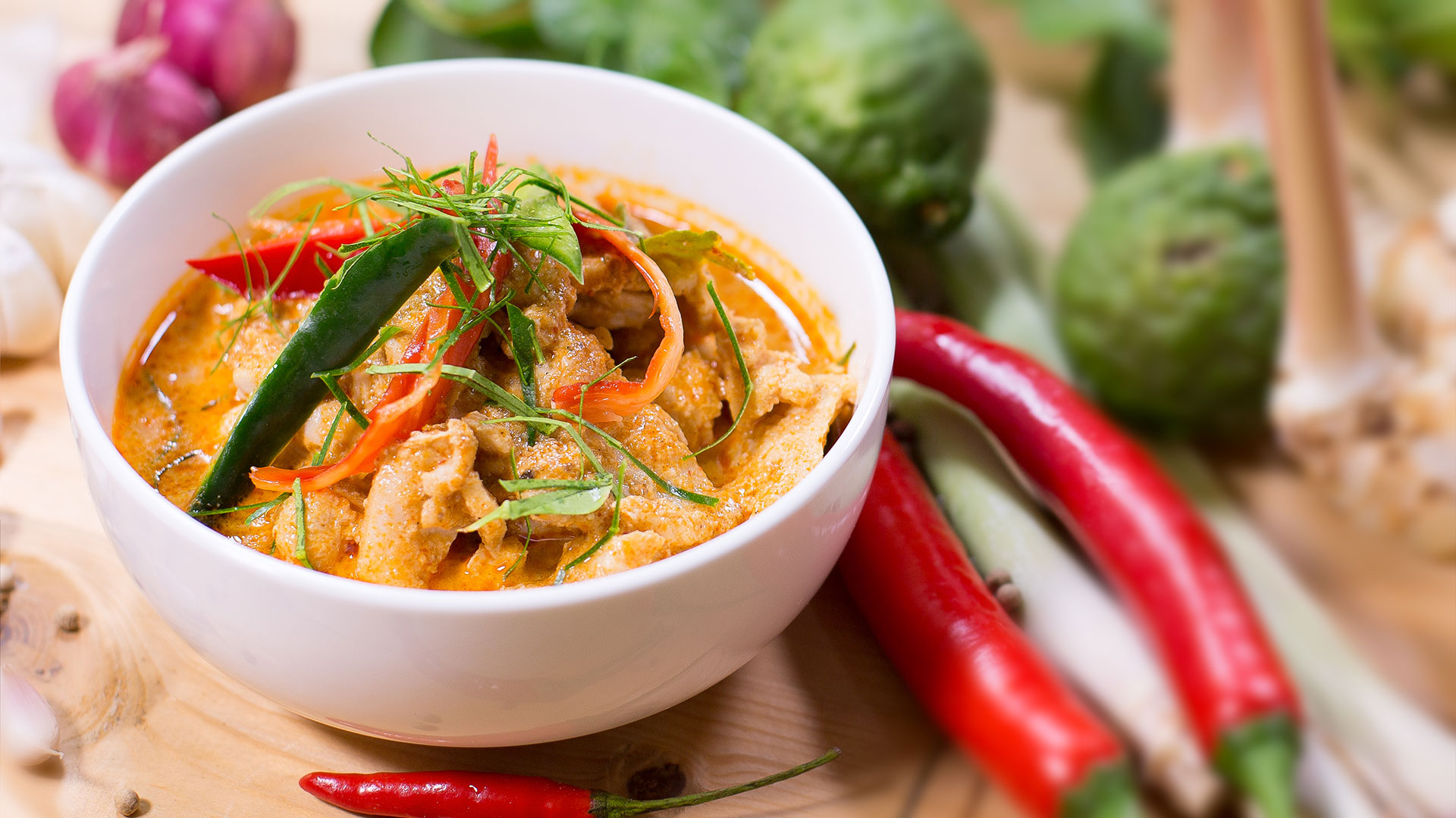 Arranged Food and Objects