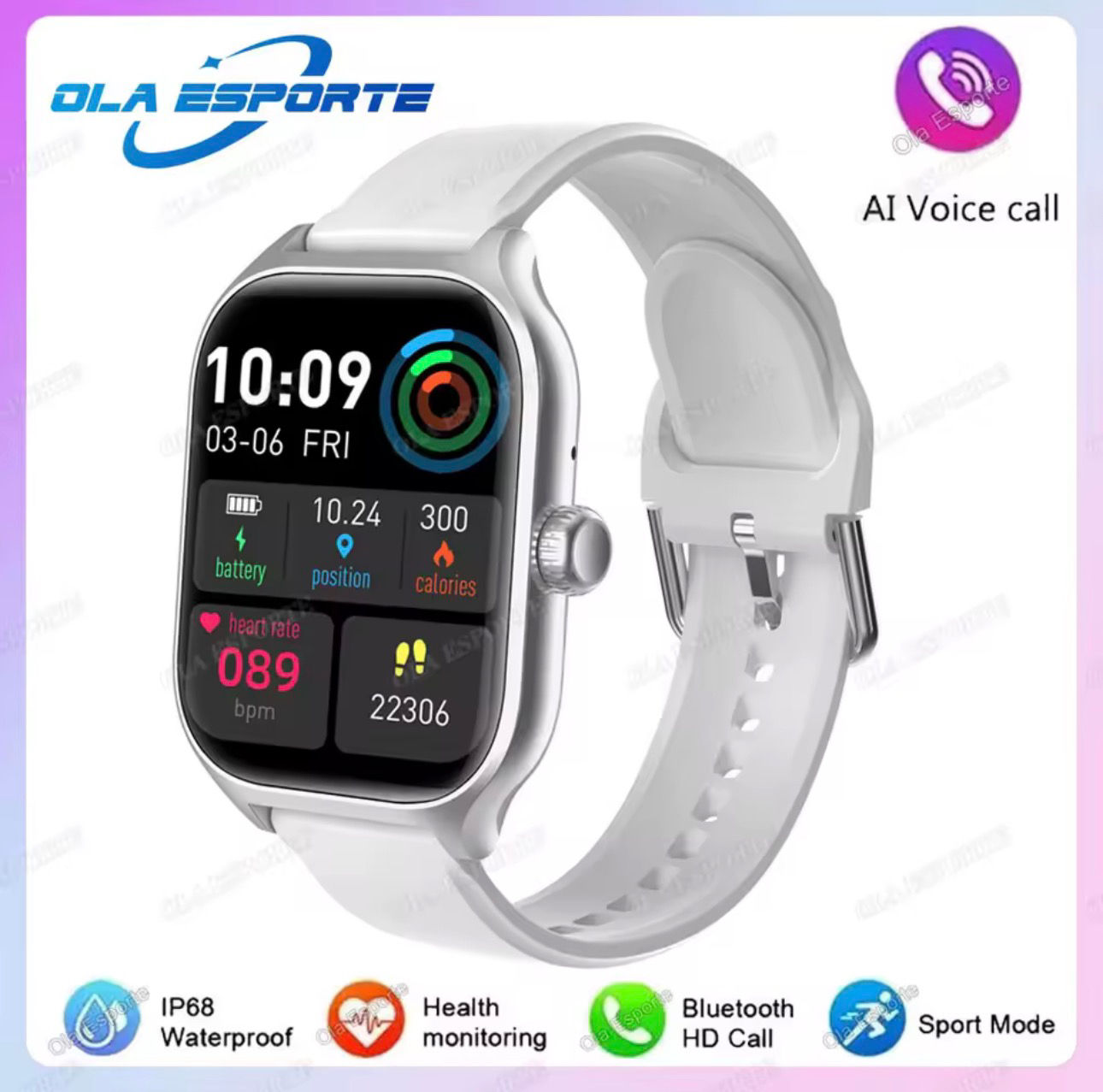 Vórtex Smartwatch Pro – Tecnologia, Estilo e Performance no Seu Pulso