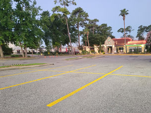 The Perfect Duo: How Fresh Striping and New Speed Bumps Work Together for Maximum Safety