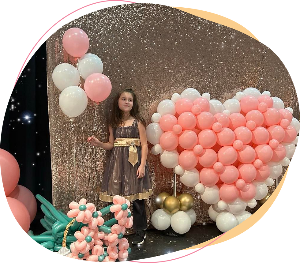 Custom Balloon Decor for Birthdays, Showers, Schools & Events