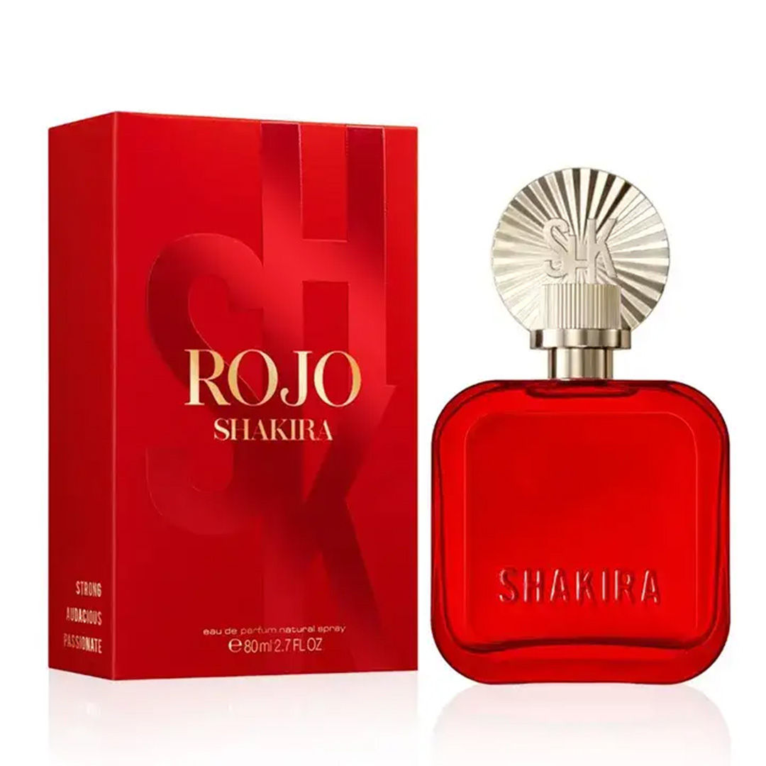 Shakira Rojo Eau De Parfum Spray 2.7oz 80ml