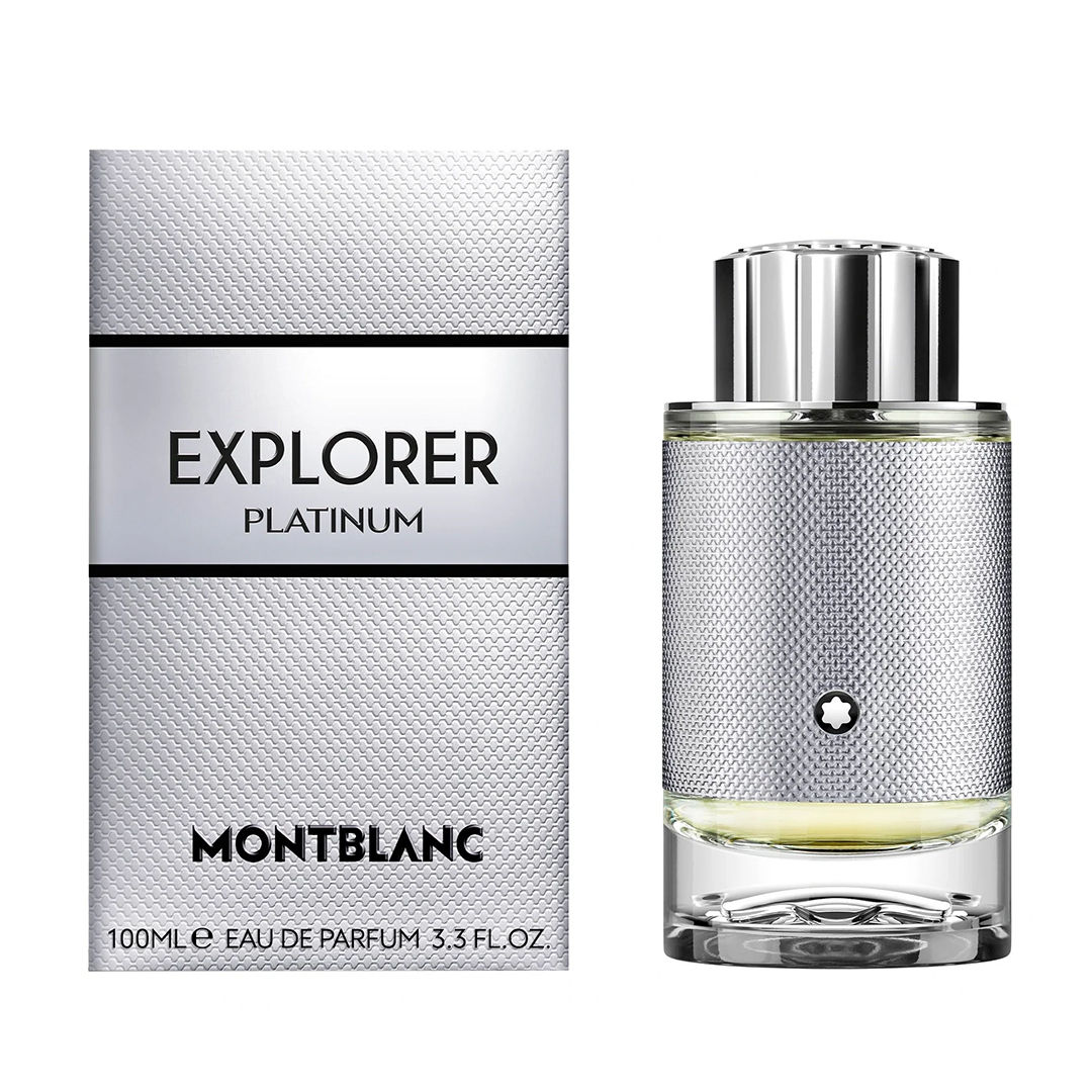 Montblanc Explore Platinum Eau De Parfum Spray 3.3 oz 100ml