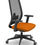Thumbnail: ergonomischer Bürostuhl mit Netzrücken und Polstersitz