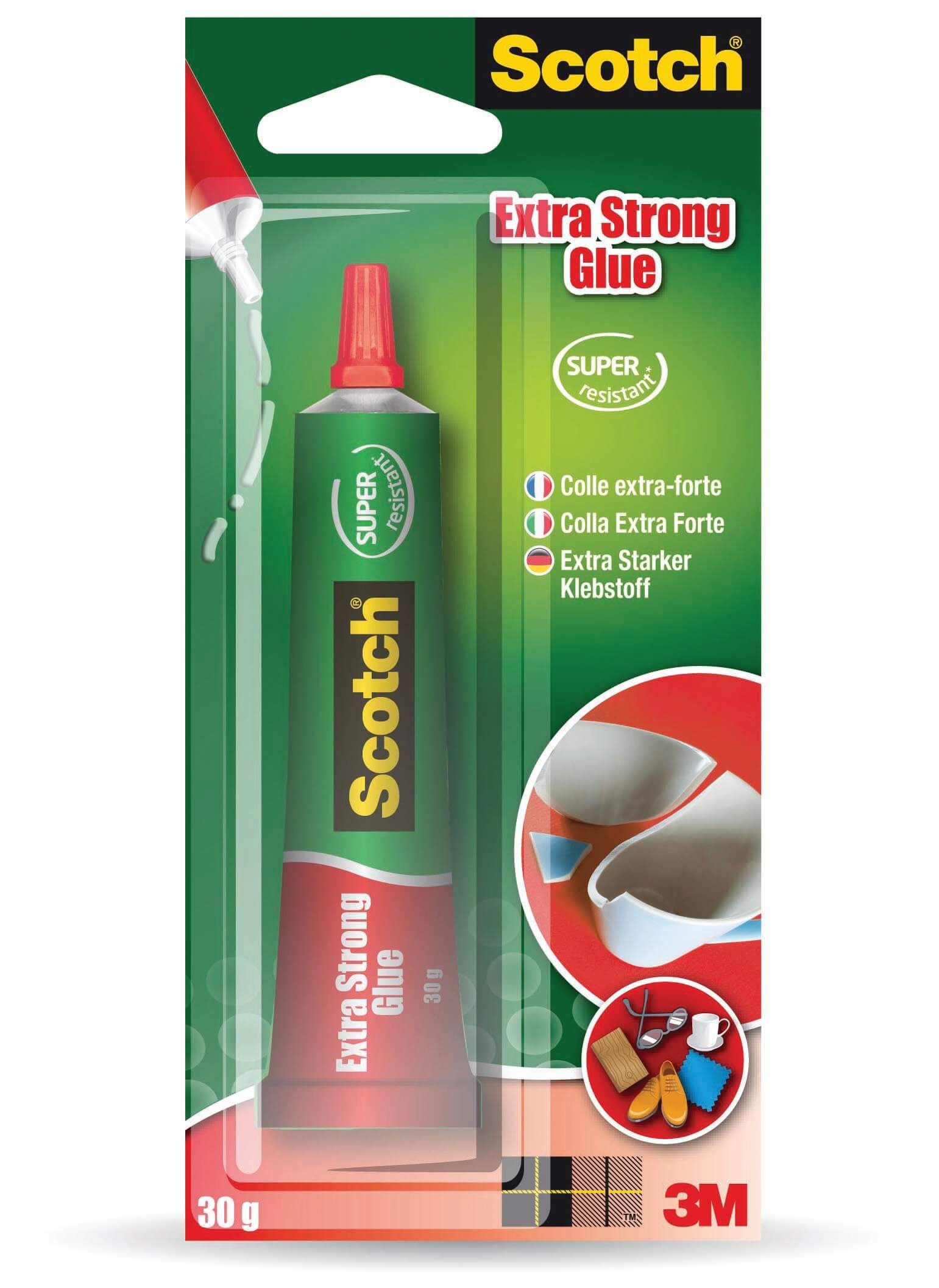 דבק ג׳ל סקוטש חזק במיוחד 3M