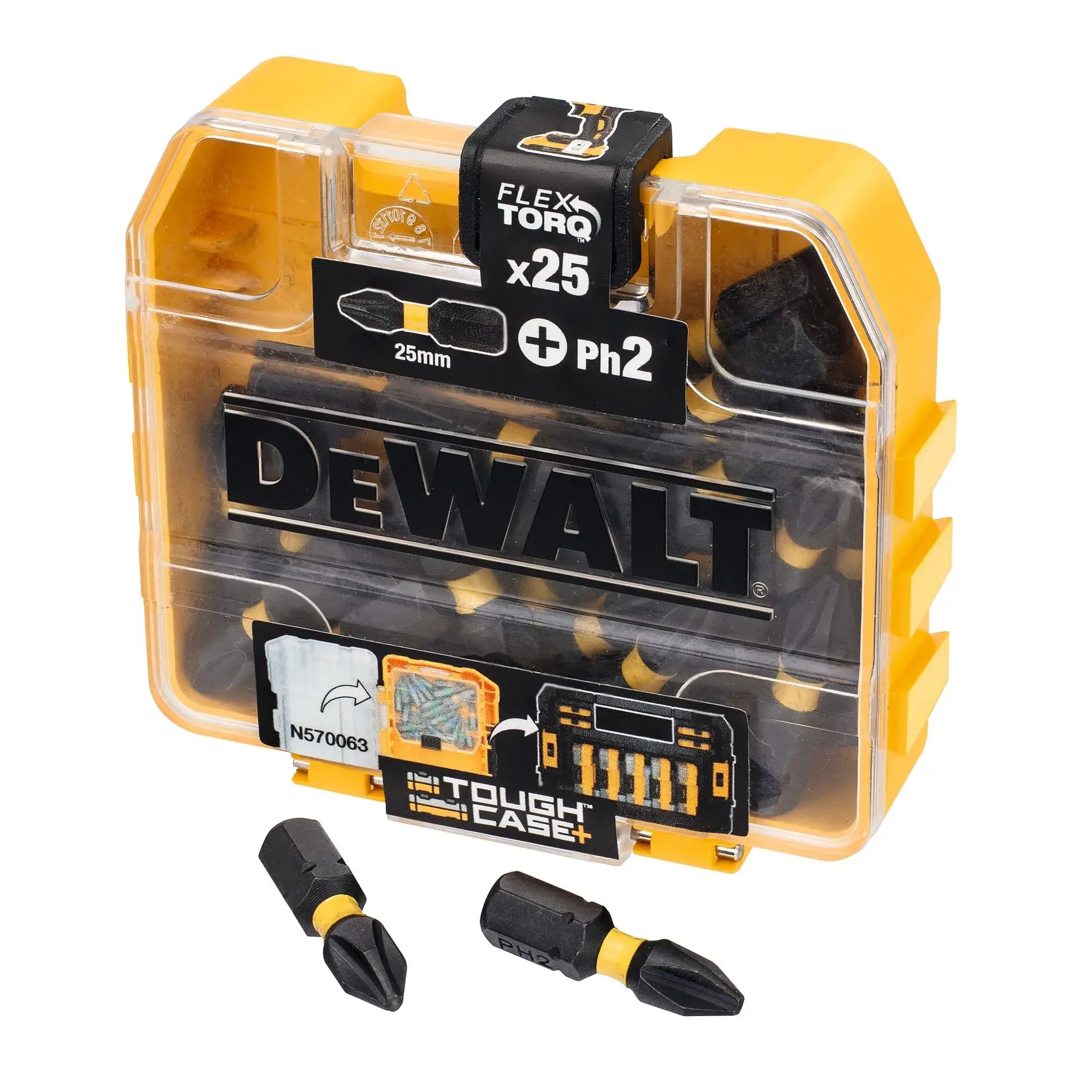 ביטים פיליפס DEWALT 25 מ״מ