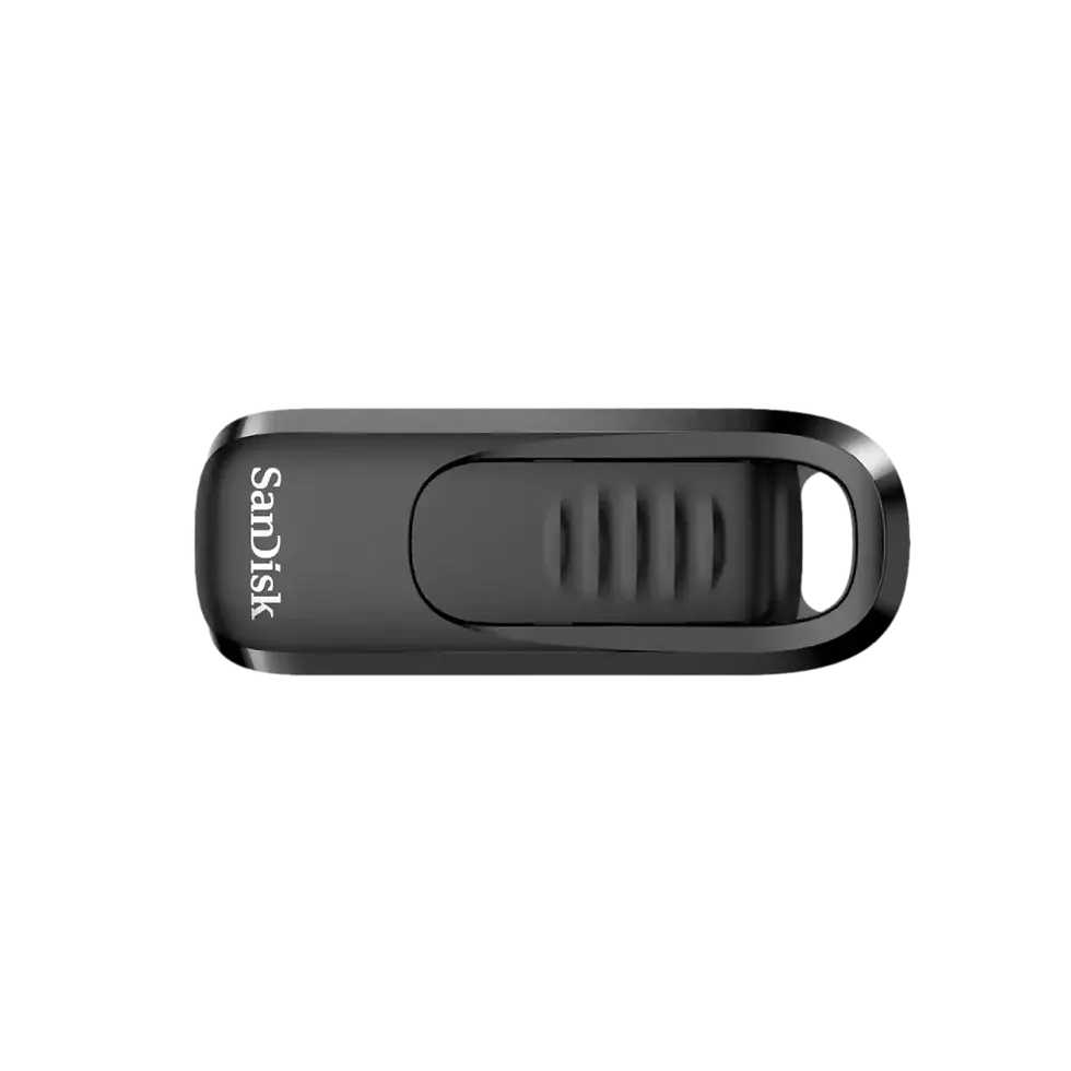 תמונה ממוזערת: כונן Z480 Ultra Slider USB Type-C 128GB בצבע שחור מבית SANDISK
