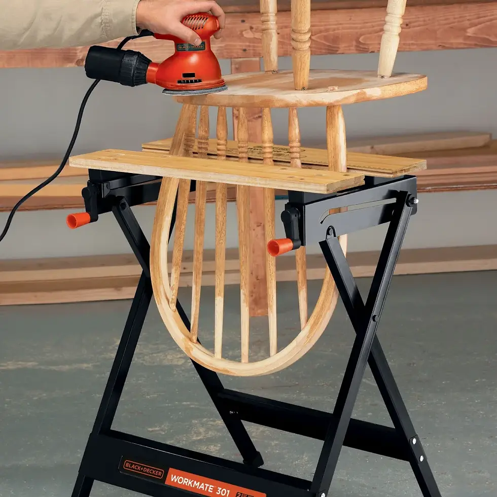 תמונה ממוזערת: שולחן עבודה מתקפל ״חמור״ black decker