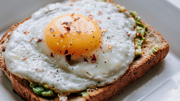 Zonnige kant omhoog Toast