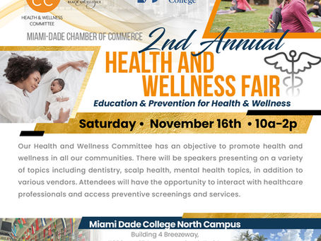 2ND ANNUAL HEALTH AND WELLNESS FAIR