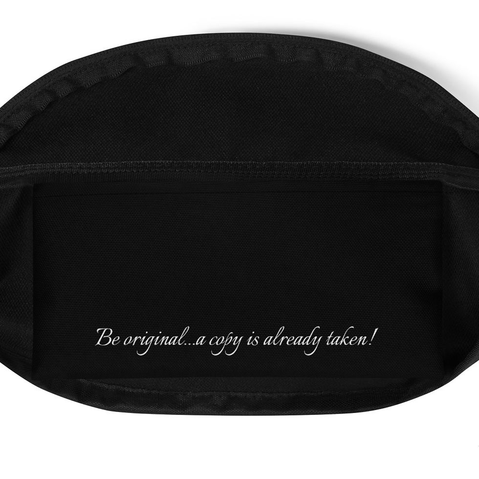 Thumbnail: AOD black logo Fanny Pack 