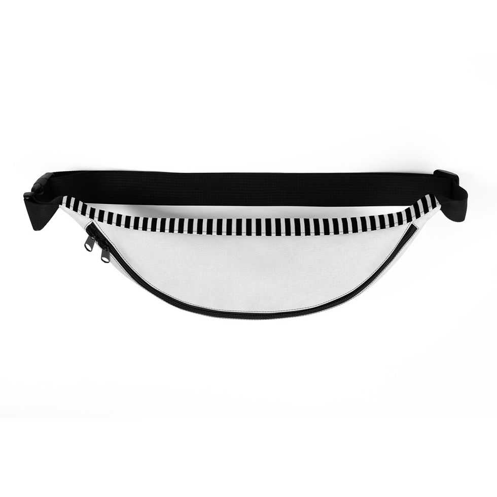 Thumbnail: "AOD Fitness Apparel" white Fanny Pack