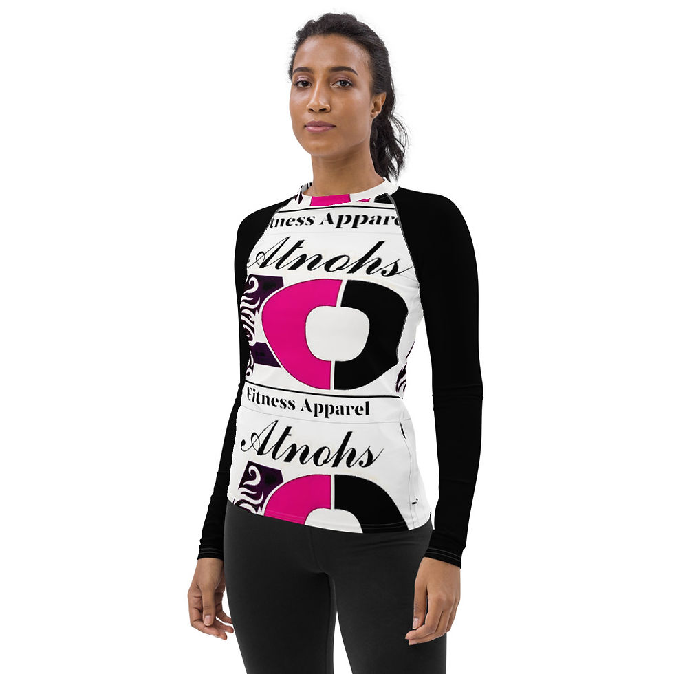 Thumbnail: AOD pink Women's Rash Guard