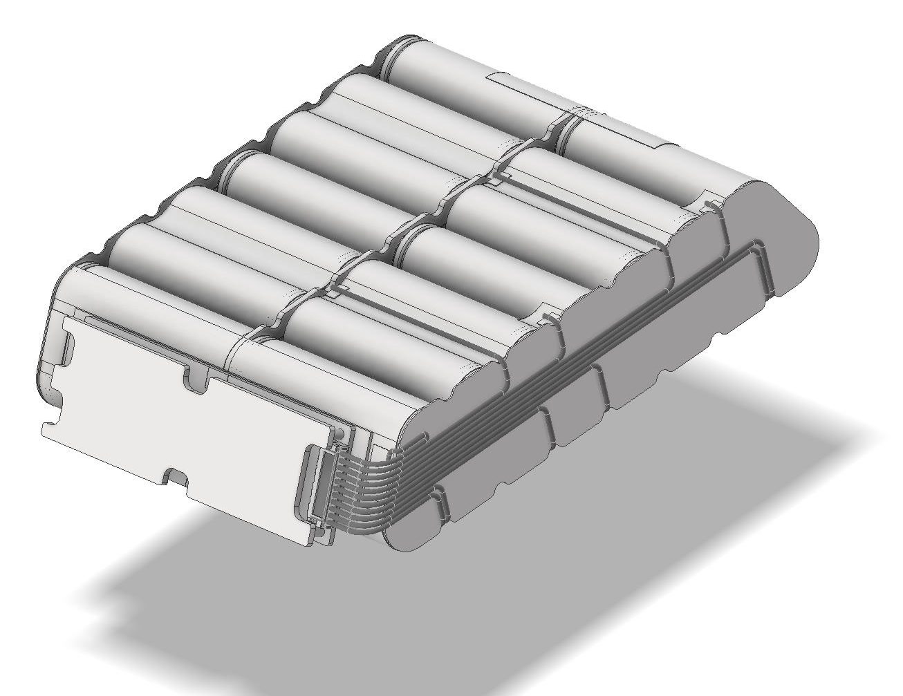 Pack layout.
