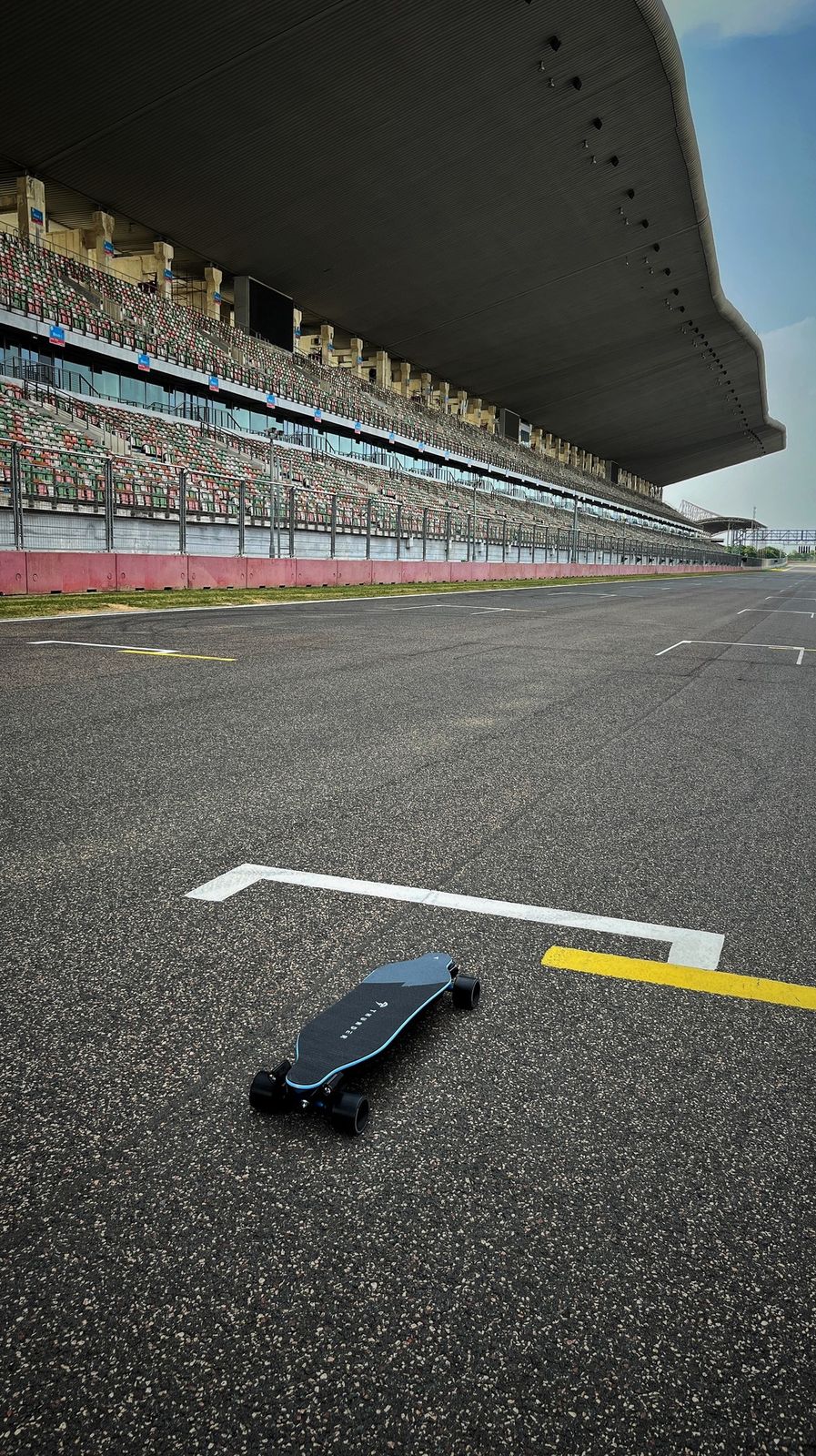 On the circuit.