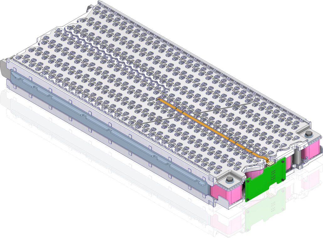Tesla Model S module.