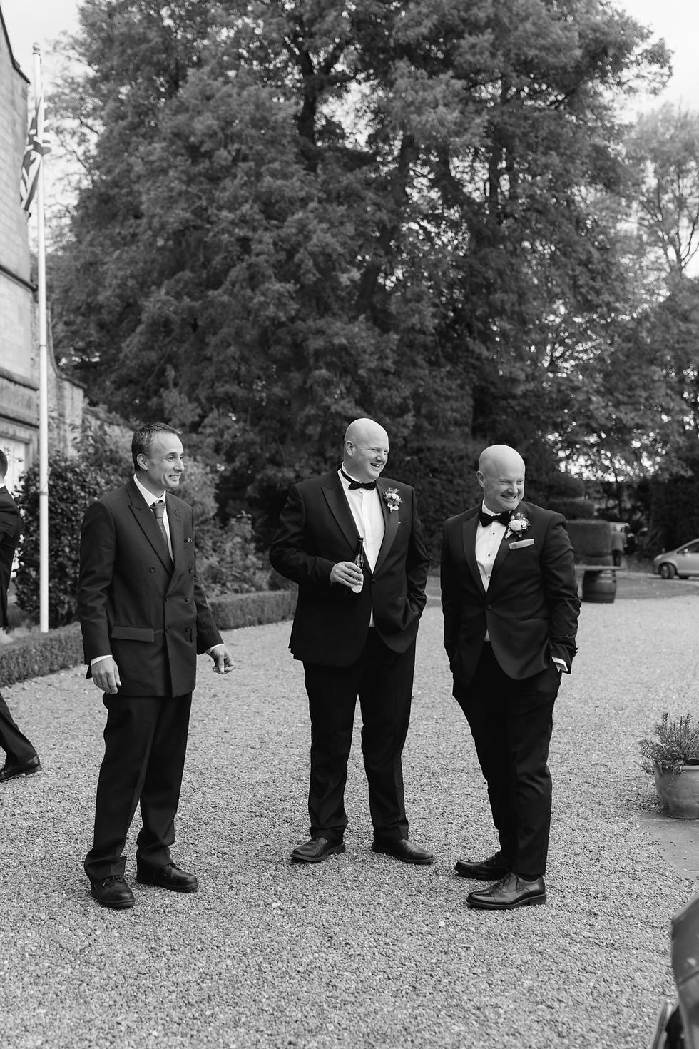 happy wedding couple sheffield dunston hall