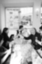 La Bottega small intimate wedding meal