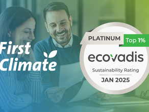 First Climate EcoVadis Platinum Rating
