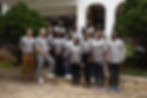 Olaf Bachert, Evan Haigler and members of Impact Water teams in Nairobi, Kenya.