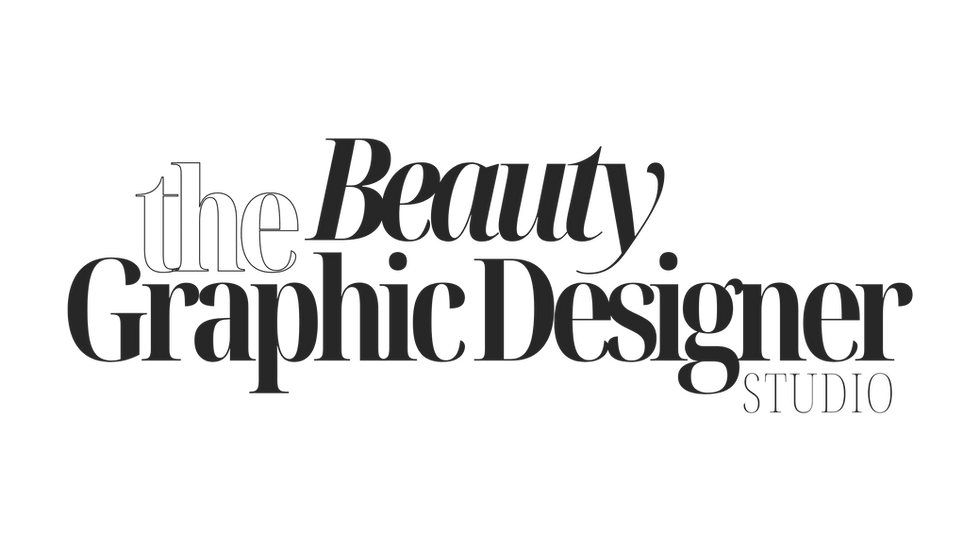 Beauty Graphic Designer Logo | The BGD Studio Logo