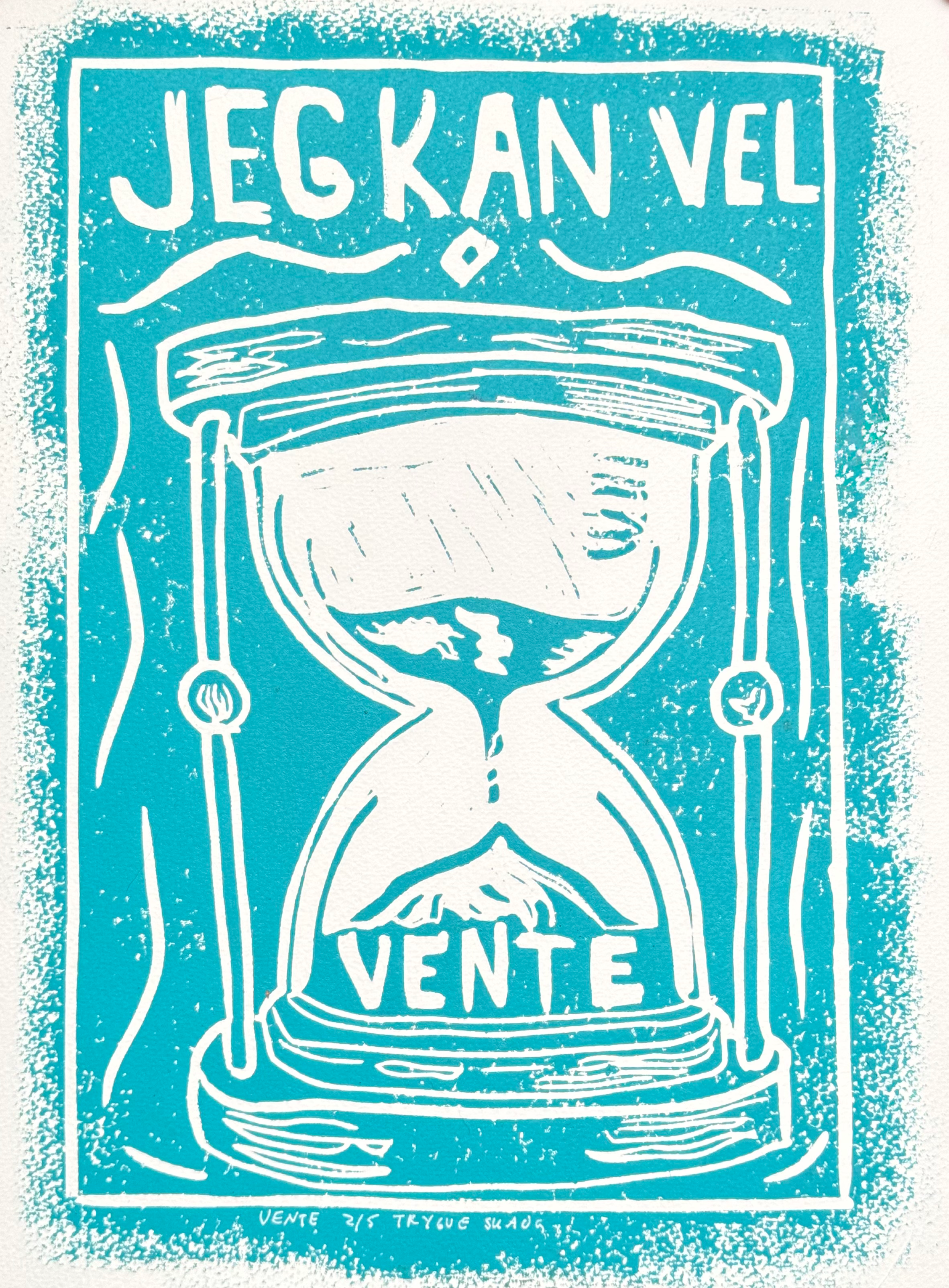 Vente (petrolblå) - Trygve Skaug