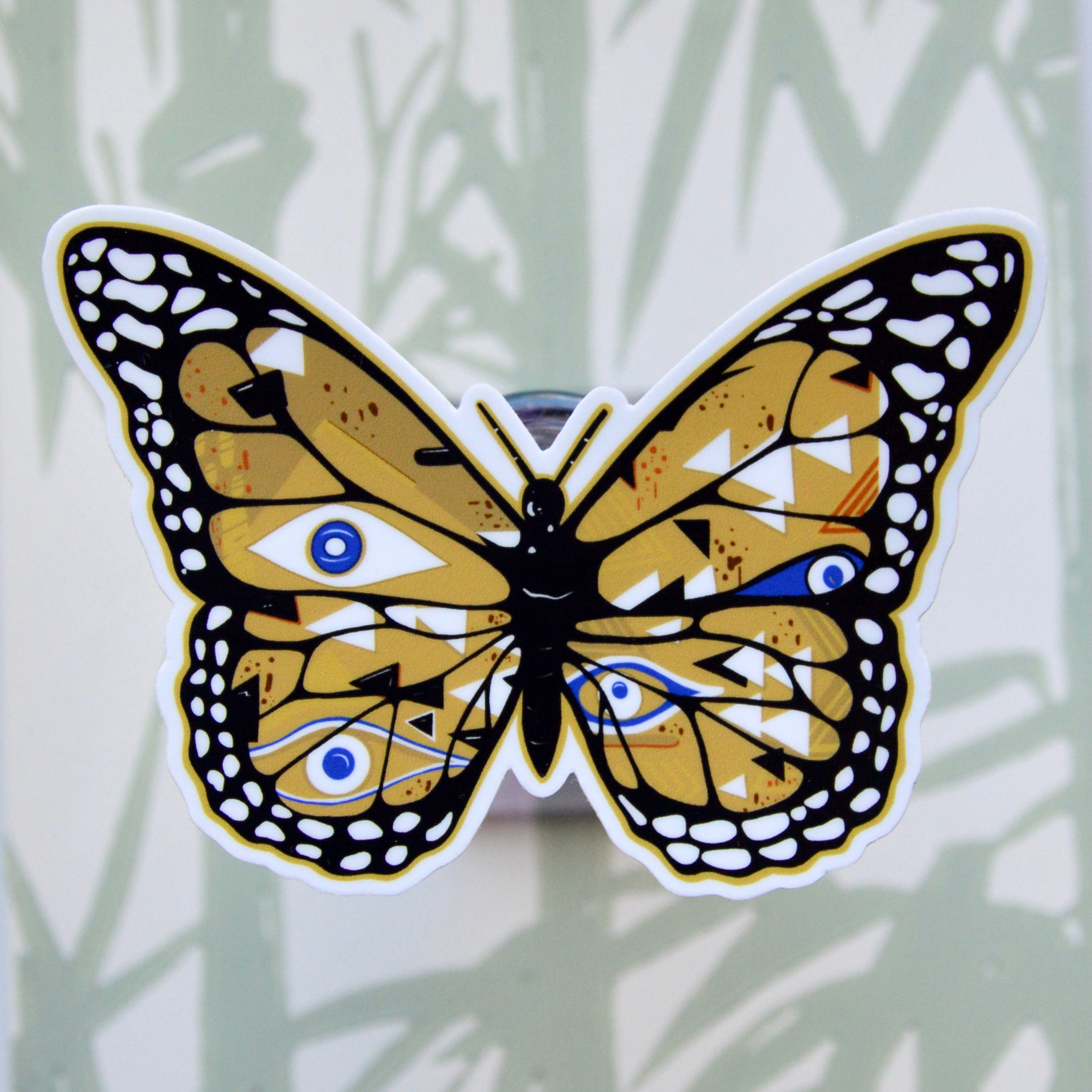 Eye See Butterflies Sticker