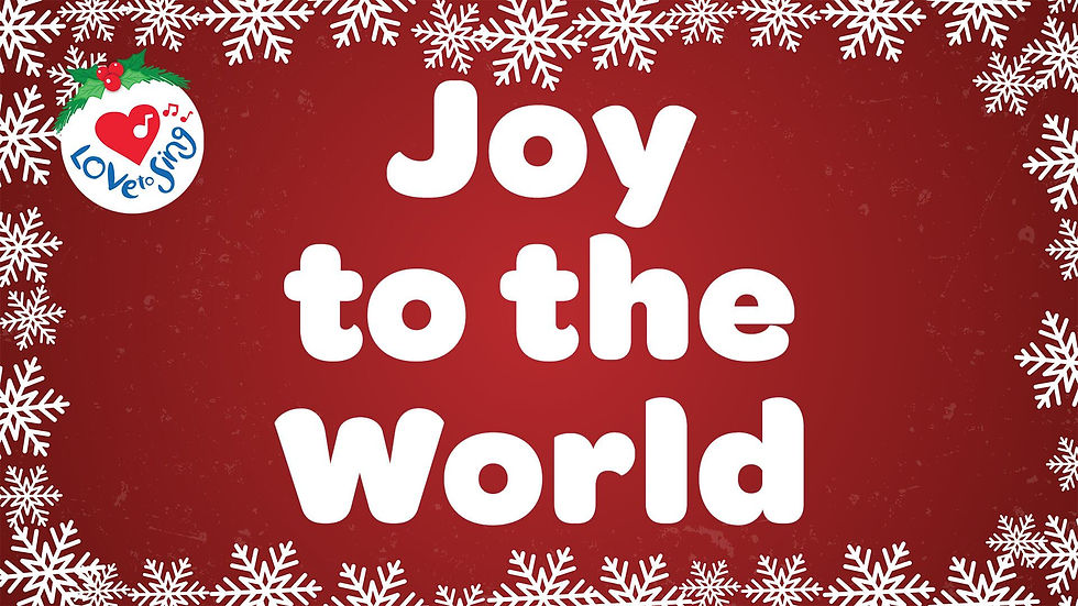 Joy to the world at war reveals how gracious and loving can be to those He chooses to be gracious and loving. See Exodus 33.
