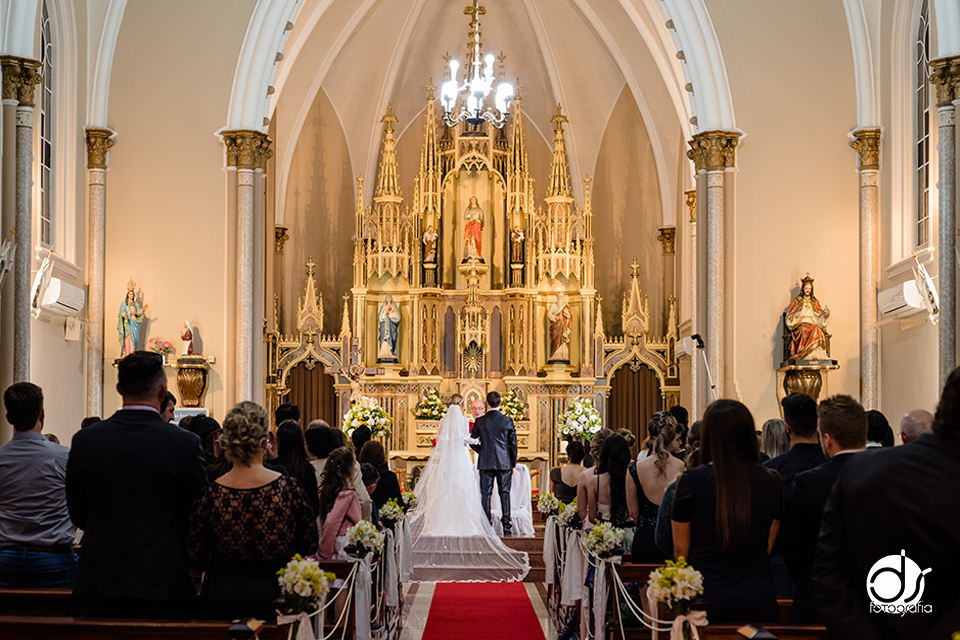 Casamento - Fotógrafo - Daniel Stochero - Fotografia - Igreja Santa Catarina - Caxias do Sul