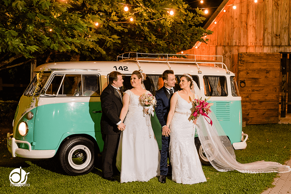 Fotografia - Casamento - Daniel Stochero - Fotógrafo - Camatti- Caxias do Sul - Kombi - Duplo