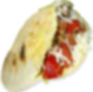 Arepa rellena de choributi