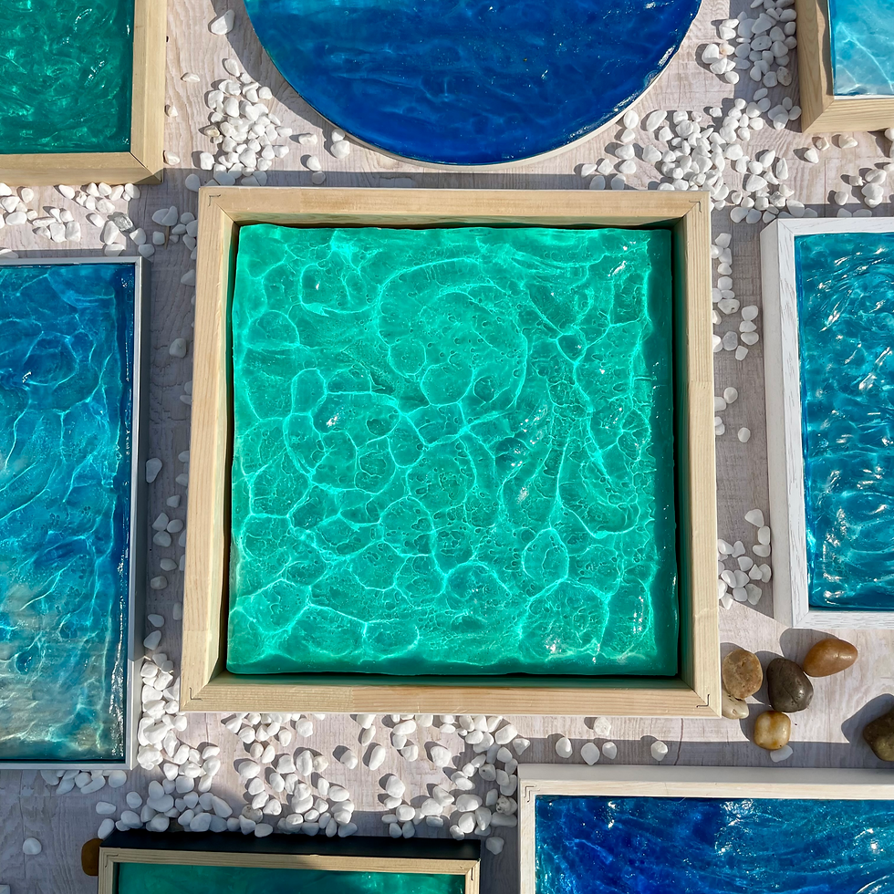 Miniaturbild: 30x30 Maledives Green Freestanding