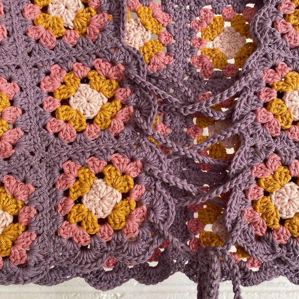 Thumbnail: Patch Perfect Crop Top - PDF crochet pattern