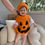 Thumbnail: Pumpkin Costume and Beanie - PDF crochet pattern