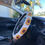 Thumbnail: Sunflower Steering Wheel Cover - PDF crochet pattern