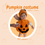 Thumbnail: Pumpkin Costume and Beanie - PDF crochet pattern