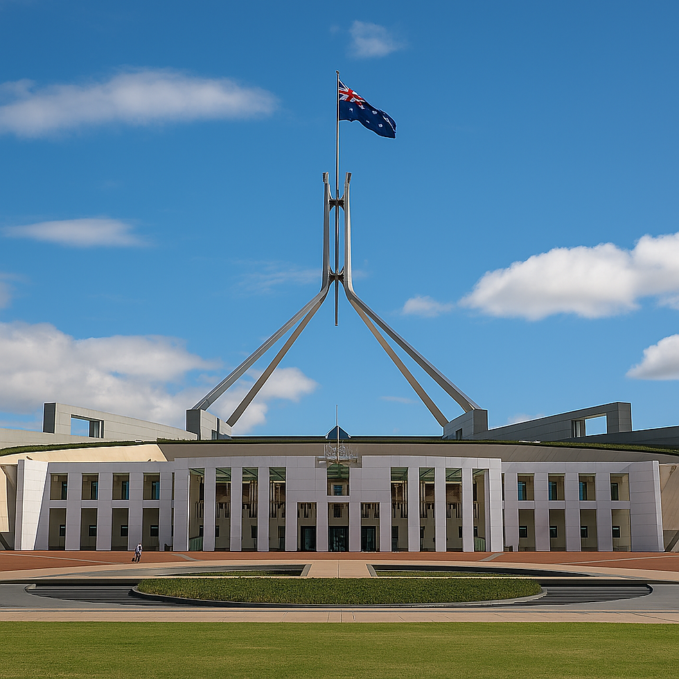 Sunny day in Canberra