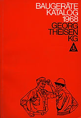 Baugerätekatalog Georg Theisen 1962