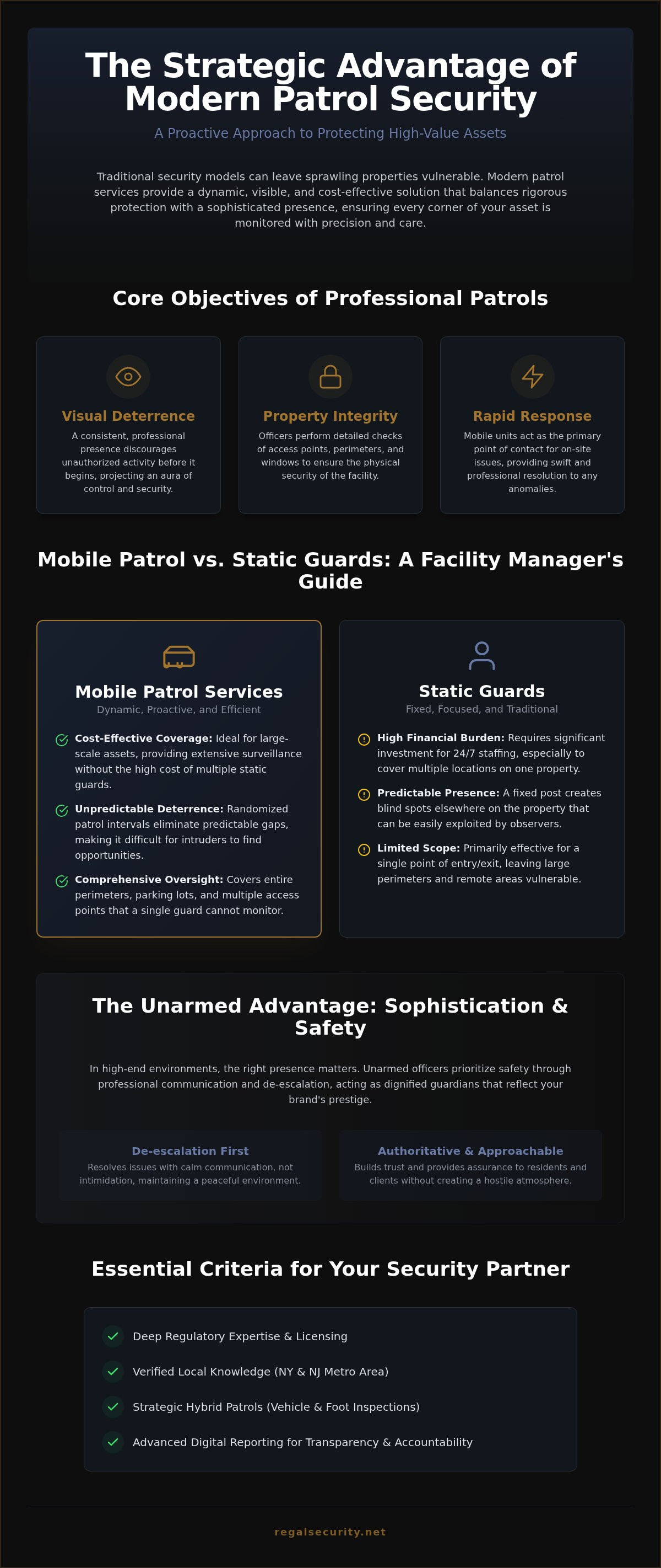 Patrol security services