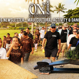 Oni Foundation June Newsletter: Celebrating Milestones & New Treasures