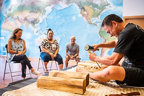 Polynesian Wood Carving Demo Craft Class in Maui
