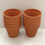 Thumbnail: Premuim Quality Terracotta Plant Pot 22cm Diameter x 19 cm High [F22]