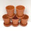 Thumbnail: Terracotta Long Tom Plant Pots With Saucer  LT9/S9